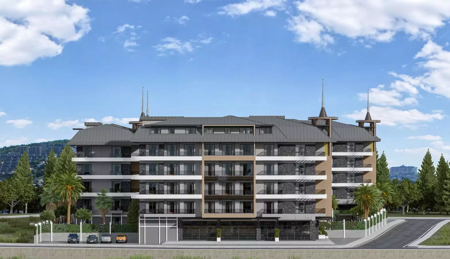 Flat 59m² in Turkey, Kargicak. Priced at 189000€ rent photo-7