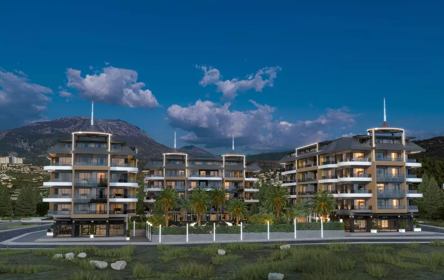 Flat 59m² in Turkey, Kargicak. Priced at 189000€ rent photo-12