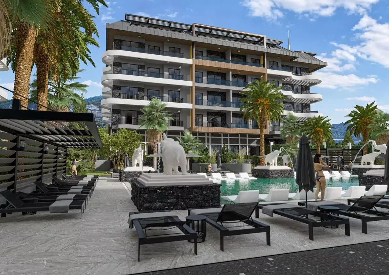 Flat 59m² in Turkey, Kargicak. Priced at 189000€ rent photo-16