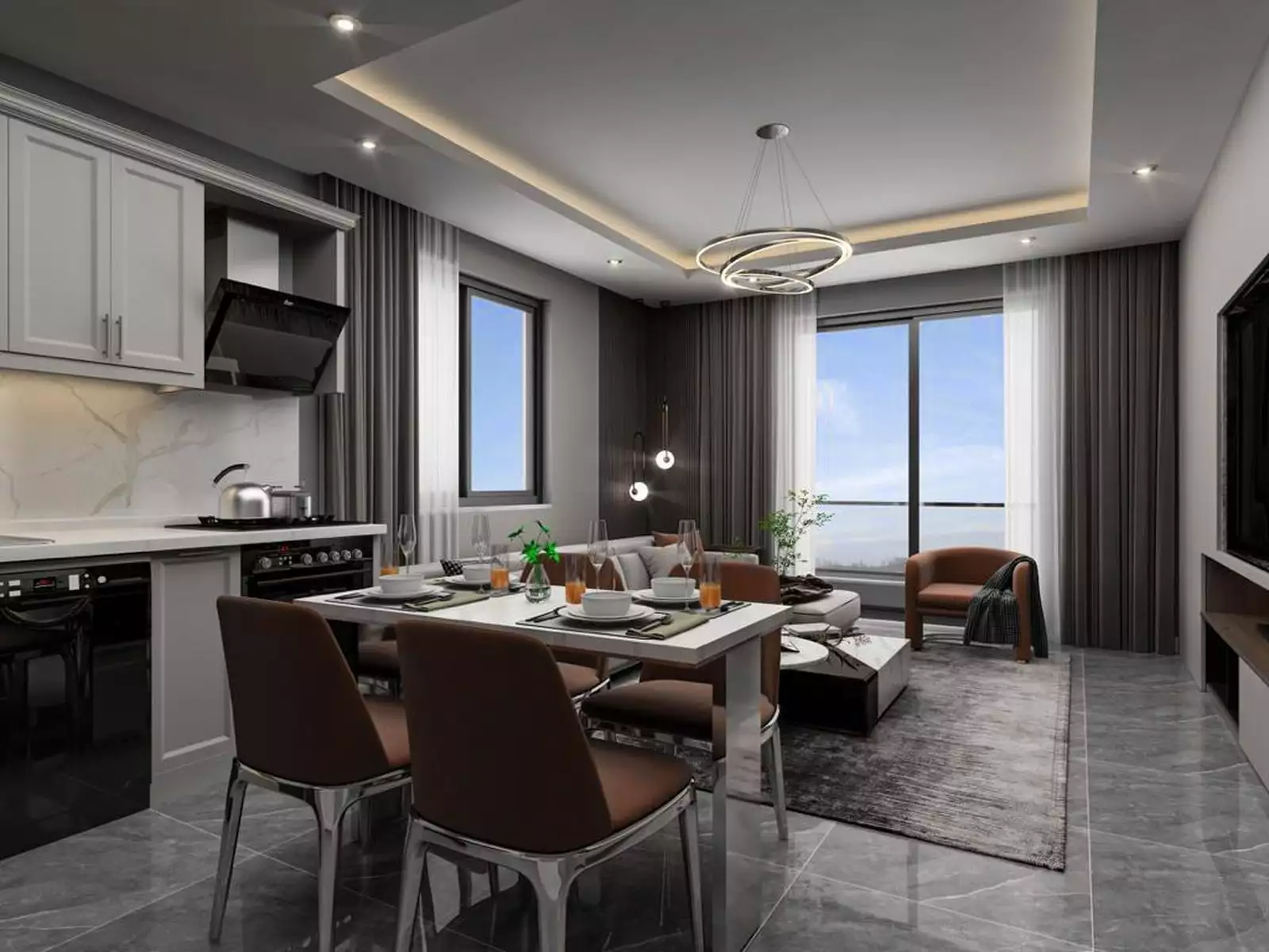 Flat 57m² in Turkey, Avsallar. Priced at 80000€ rent photo-13