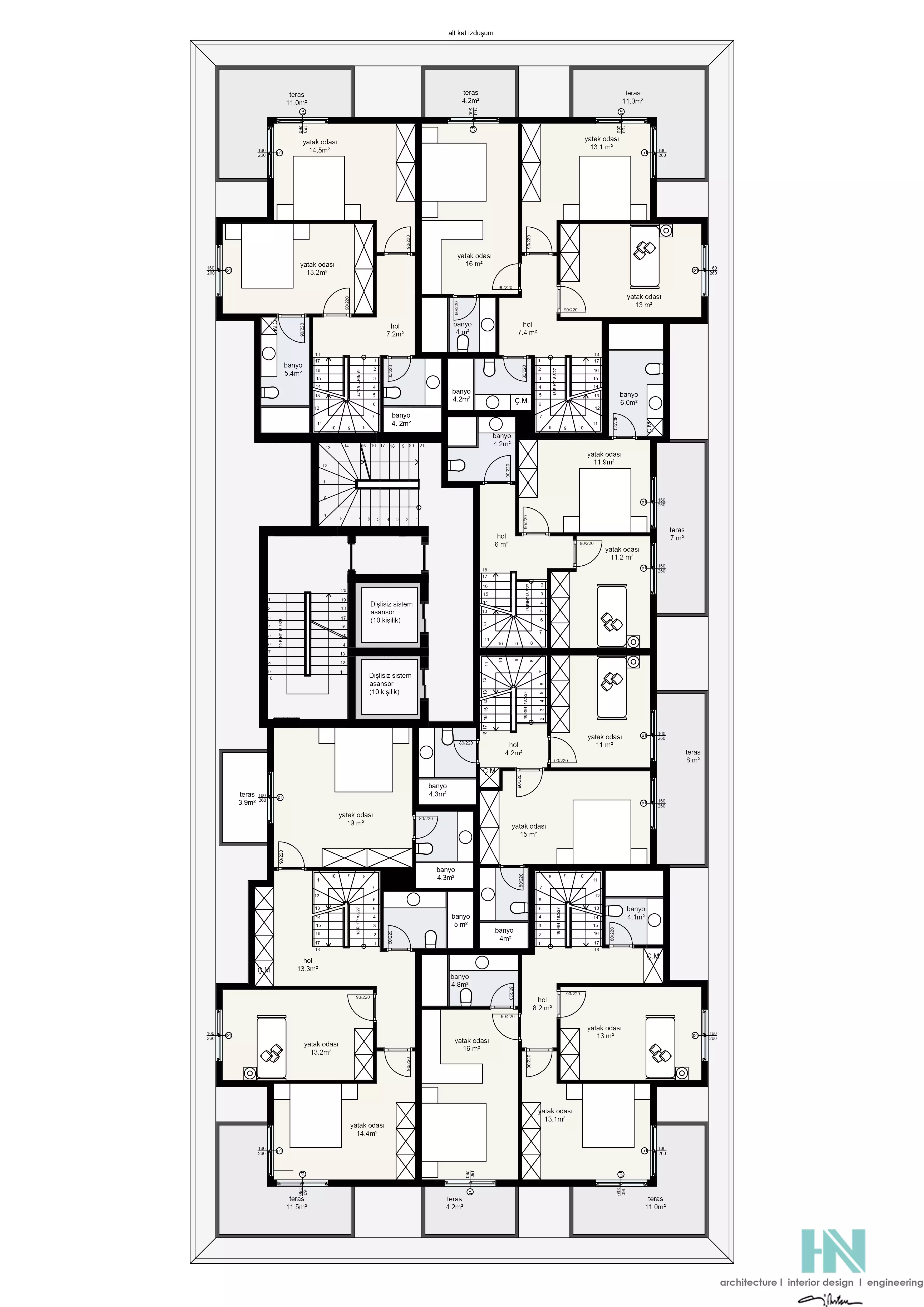 Flat 60m² in Turkey, Alania. Priced at 259000€ rent photo-15
