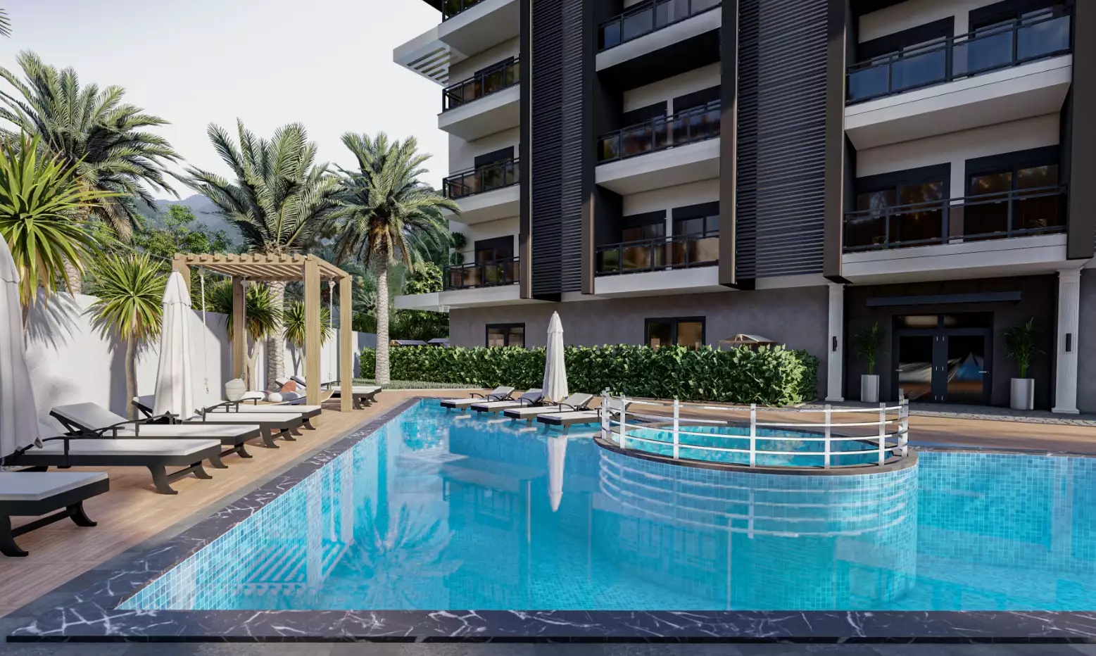 Flat 54m² in Turkey, Oba. Priced at 139500€ rent photo-3