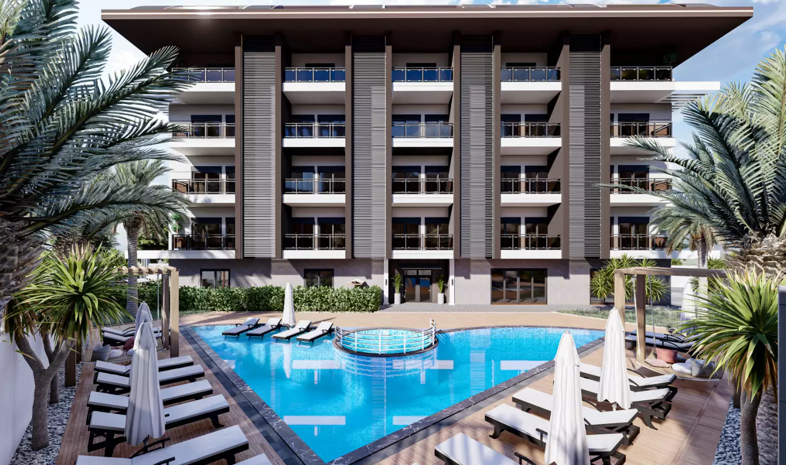 Flat 54m² in Turkey, Oba. Priced at 139500€ rent photo-4