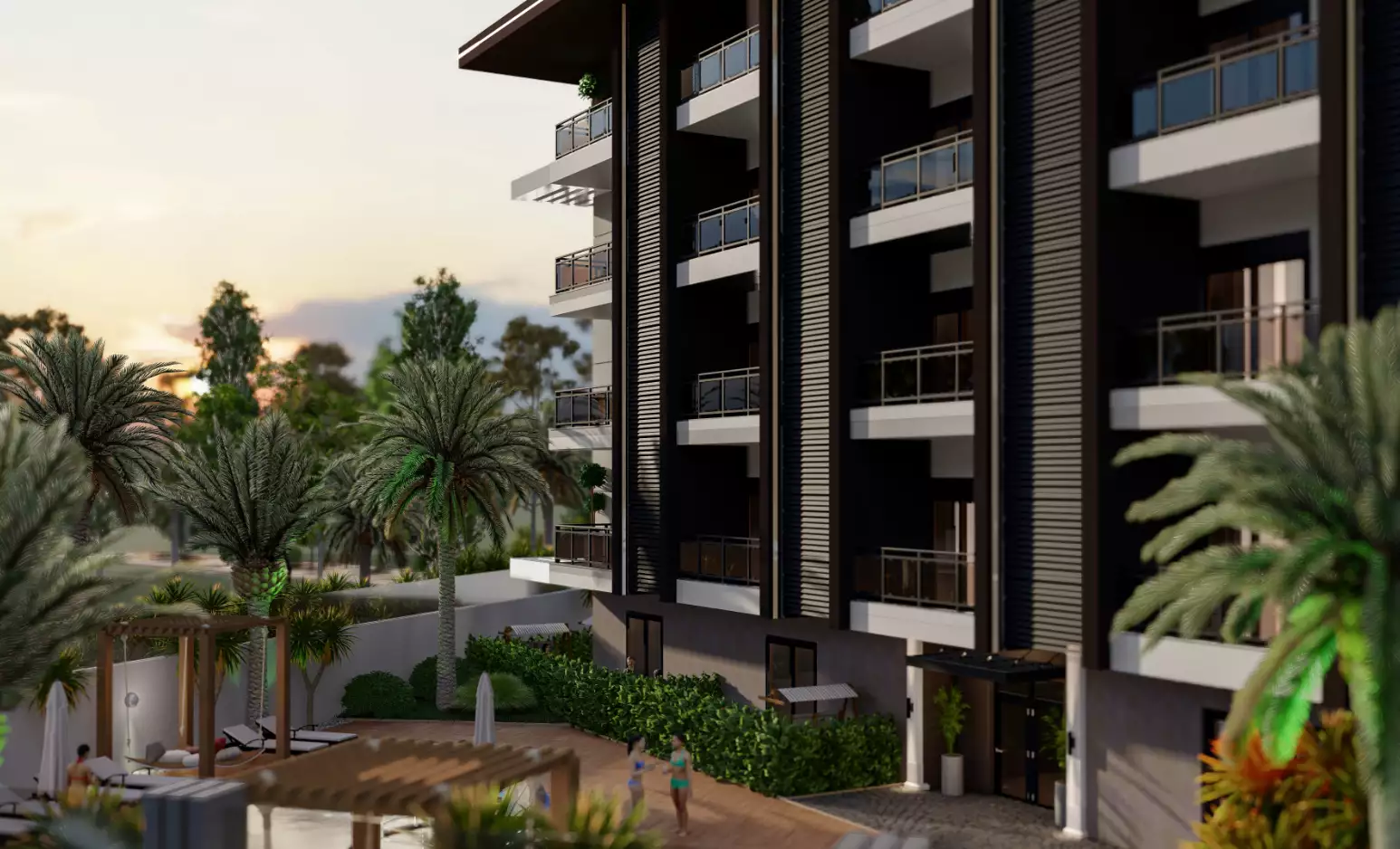 Flat 54m² in Turkey, Oba. Priced at 139500€ rent photo-6