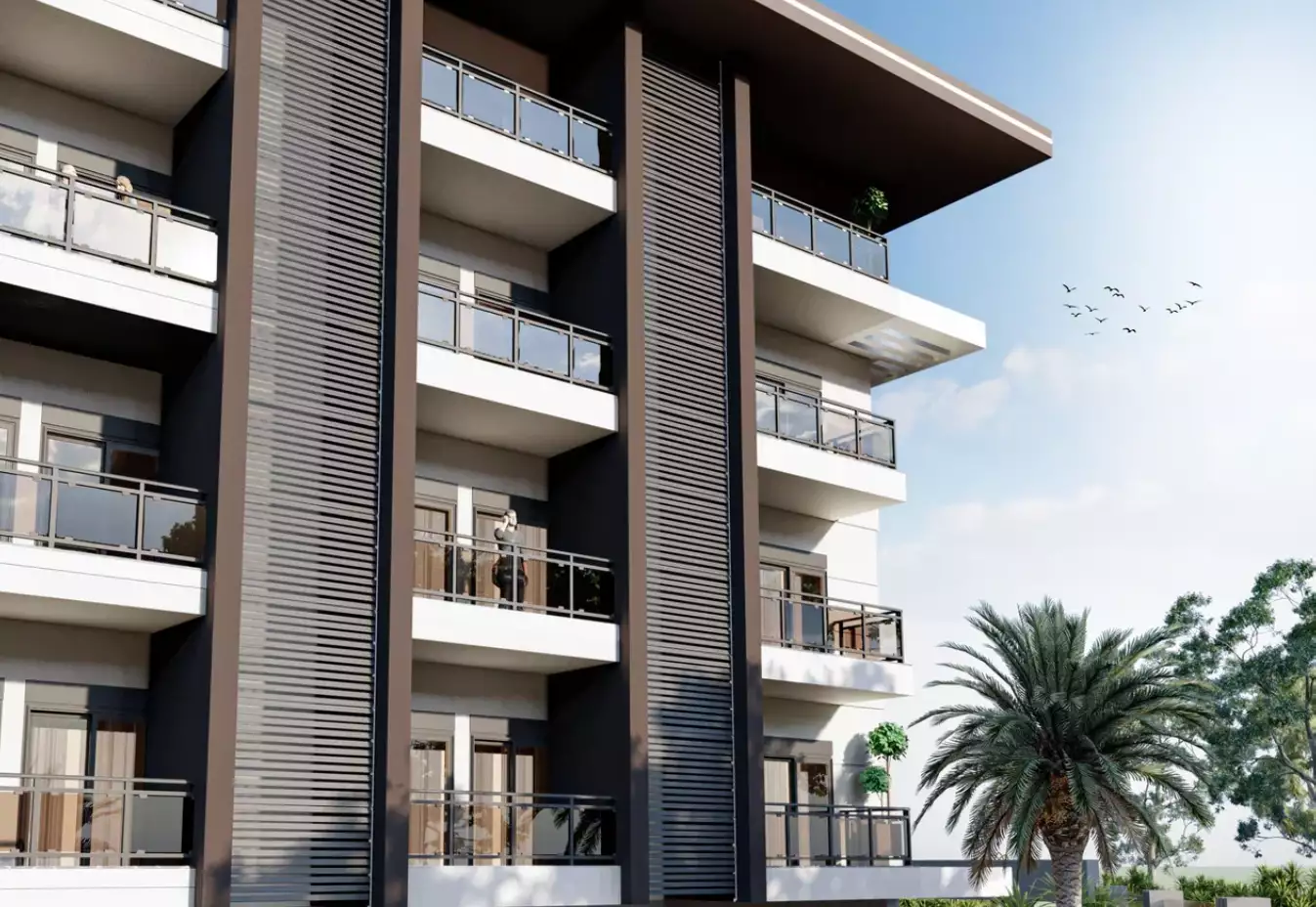 Flat 54m² in Turkey, Oba. Priced at 139500€ rent photo-9