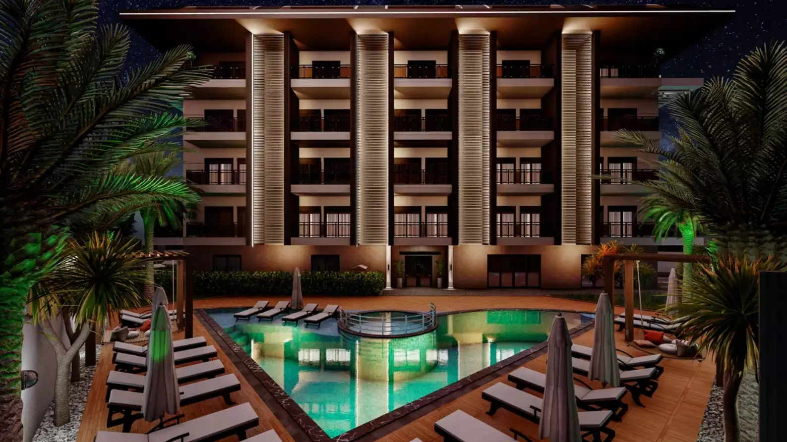 Flat 54m² in Turkey, Oba. Priced at 139500€ rent photo-11