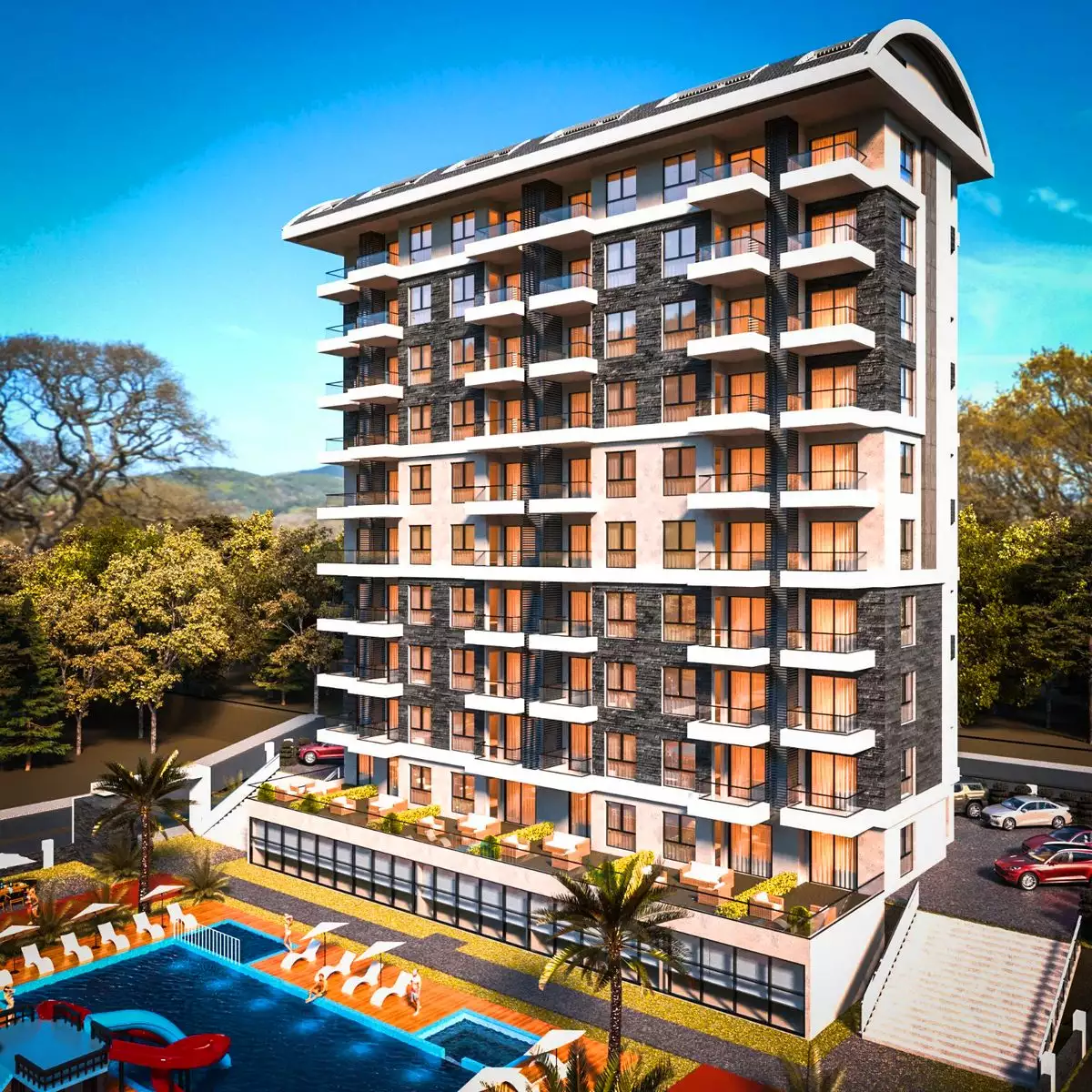 Flat 56m² in Turkey, Avsallar. Priced at 100000€ rent photo-1