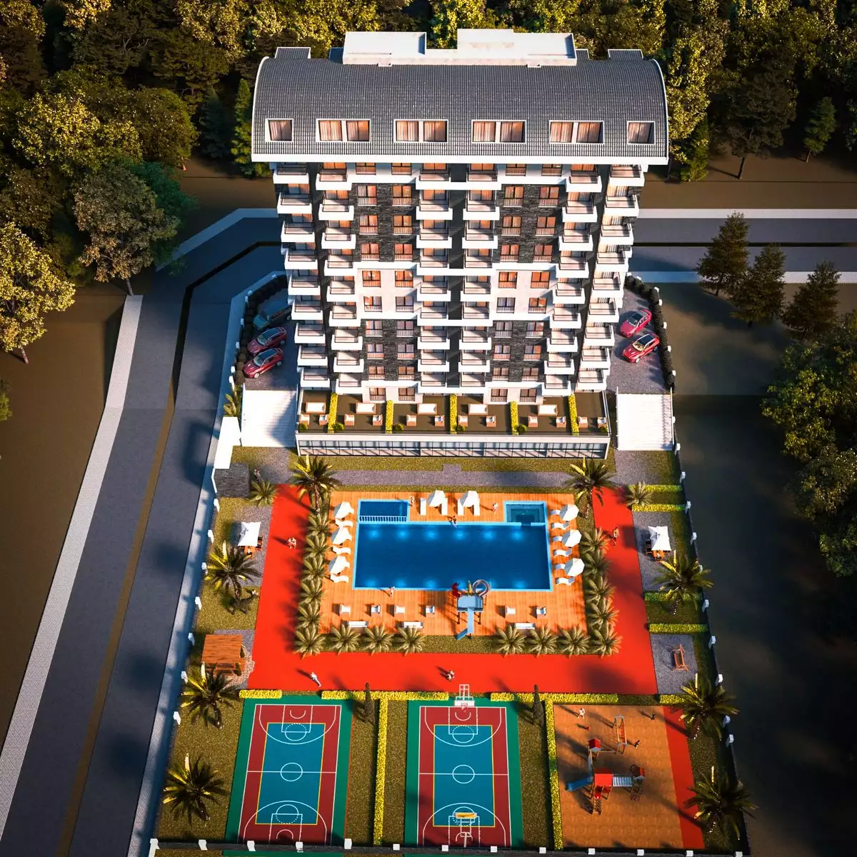 Flat 56m² in Turkey, Avsallar. Priced at 100000€ rent photo-7