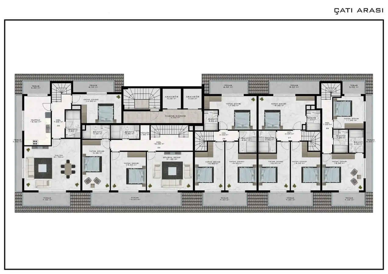 Flat 67m² in Turkey, Demirtas. Priced at 123500€ rent photo-30