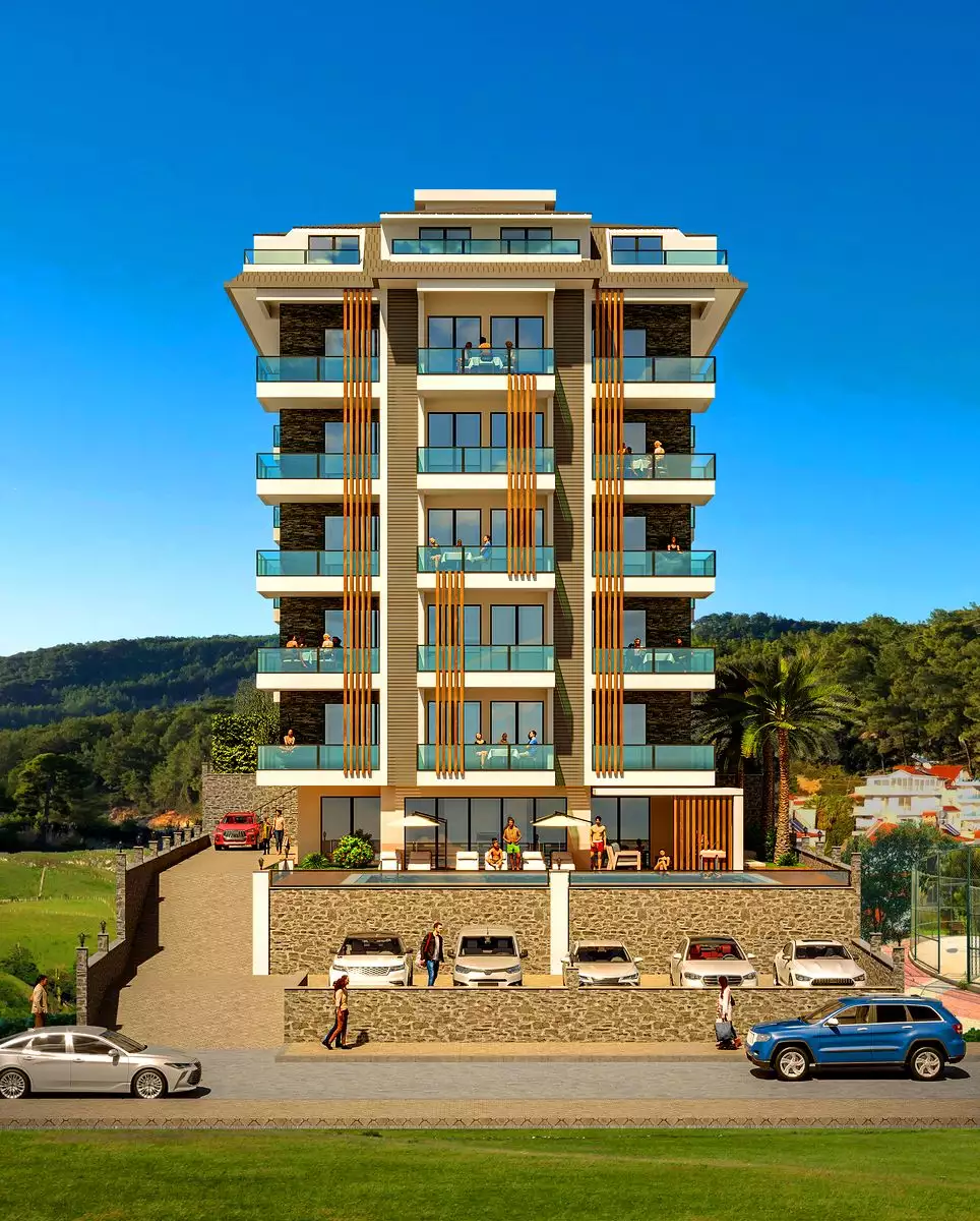 Flat 60m² in Turkey, Avsallar. Priced at 88900€ rent photo-2