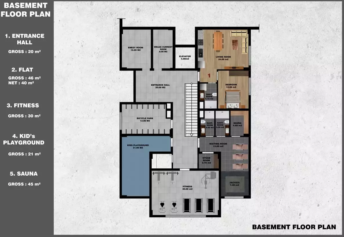 Flat 60m² in Turkey, Avsallar. Priced at 88900€ rent photo-24