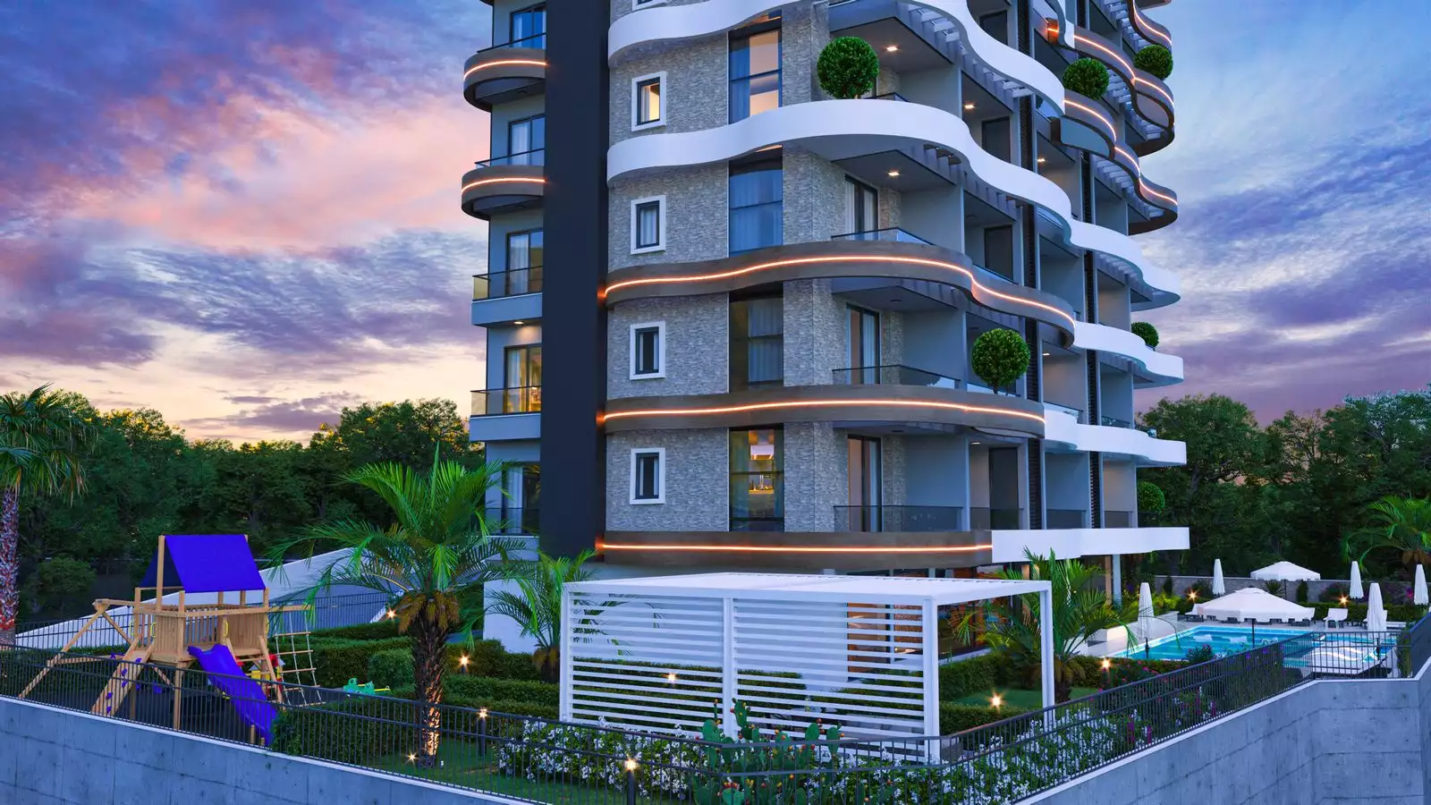 Flat 41m² in Turkey, Avsallar. Priced at 159000€ rent photo-4