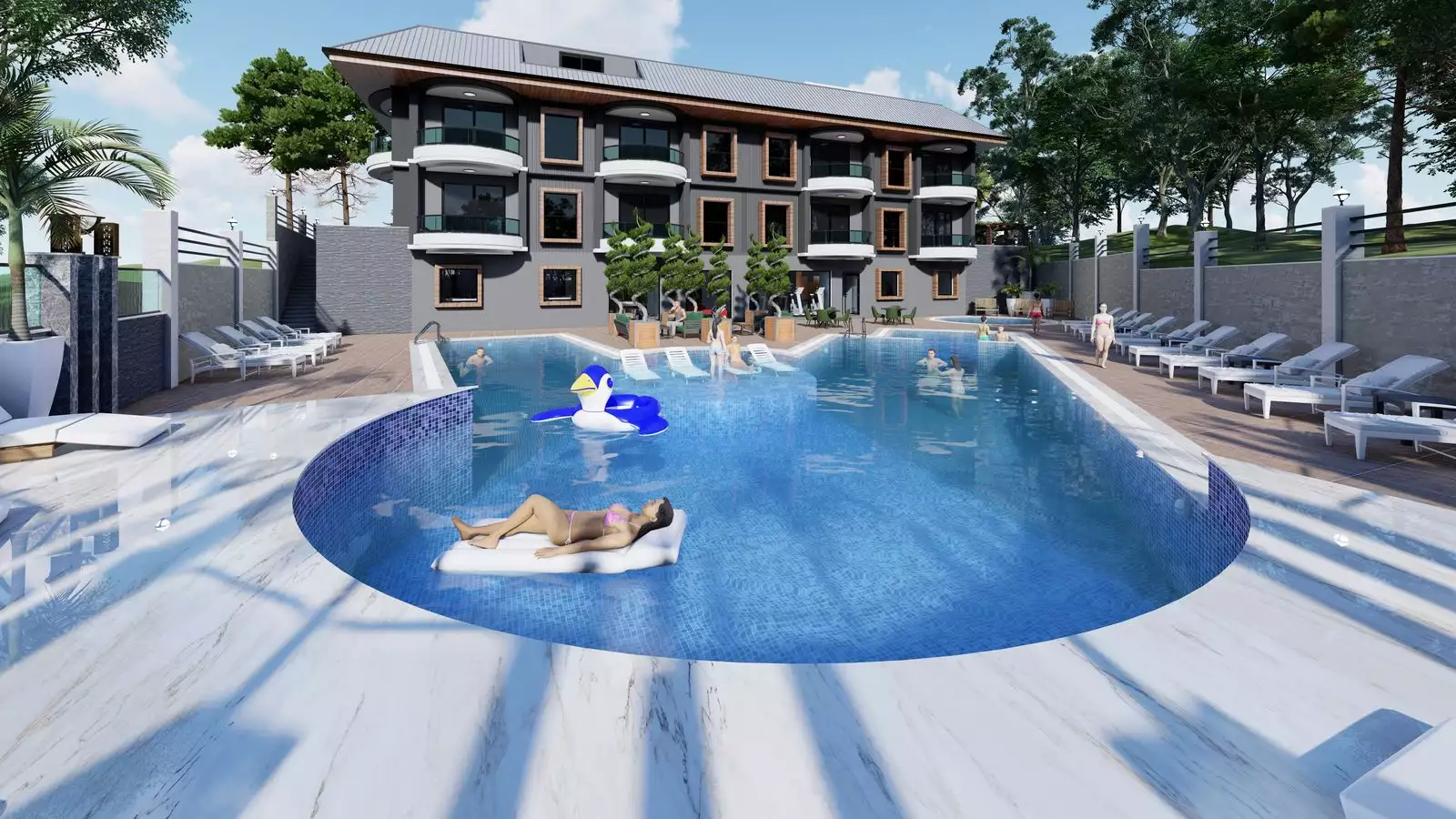 Flat 61m² in Turkey, Avsallar. Priced at 190000€ rent photo-9