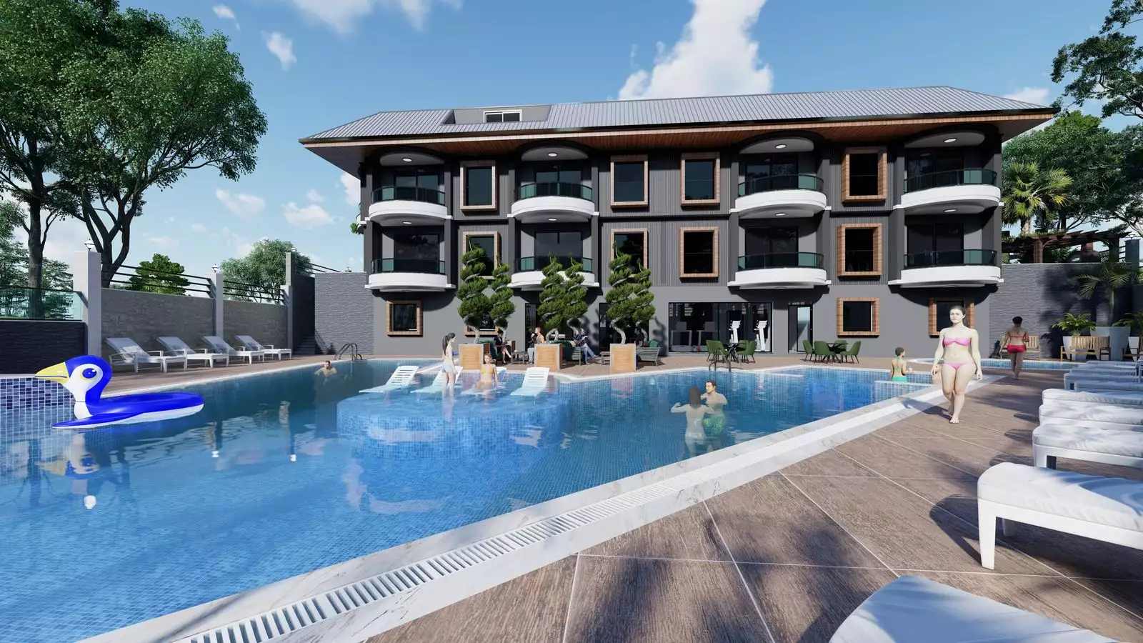 Flat 61m² in Turkey, Avsallar. Priced at 190000€ rent photo-11