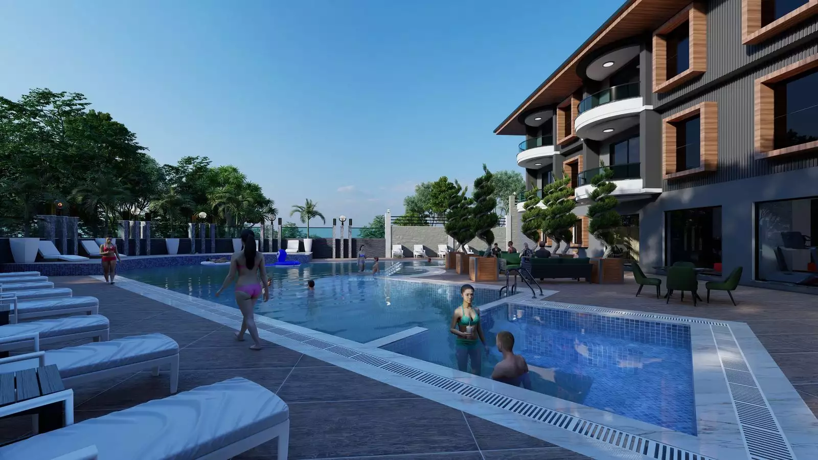 Flat 61m² in Turkey, Avsallar. Priced at 190000€ rent photo-14