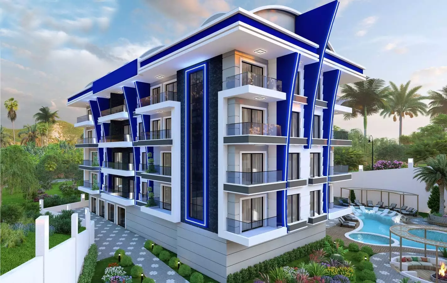 Flat 57m² in Turkey, Konakli. Priced at 93000€ rent photo-3