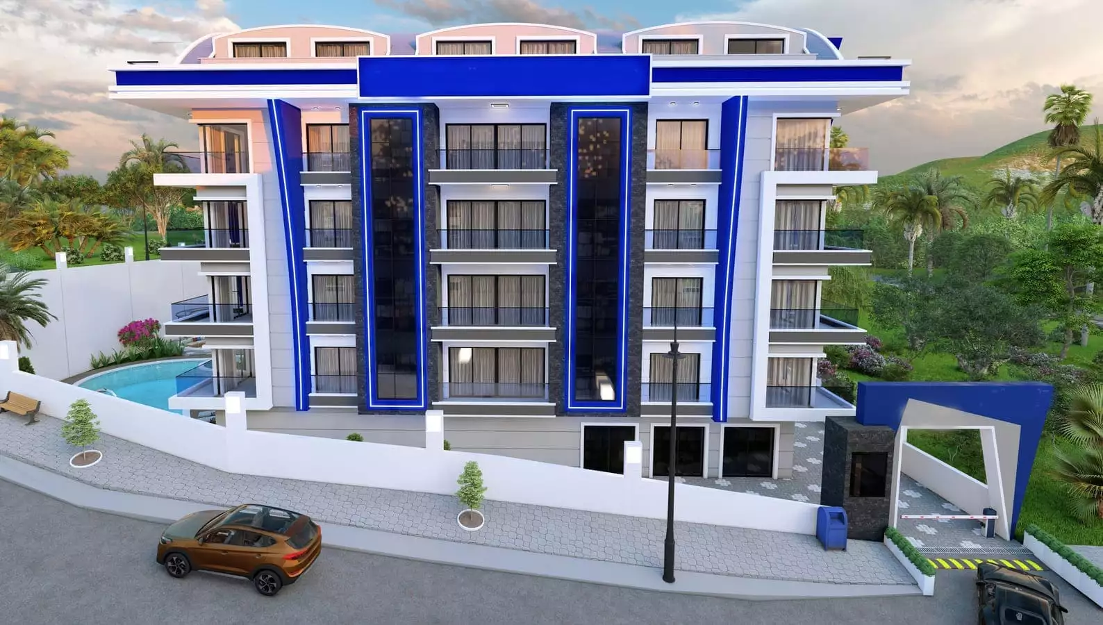 Flat 57m² in Turkey, Konakli. Priced at 93000€ rent photo-4