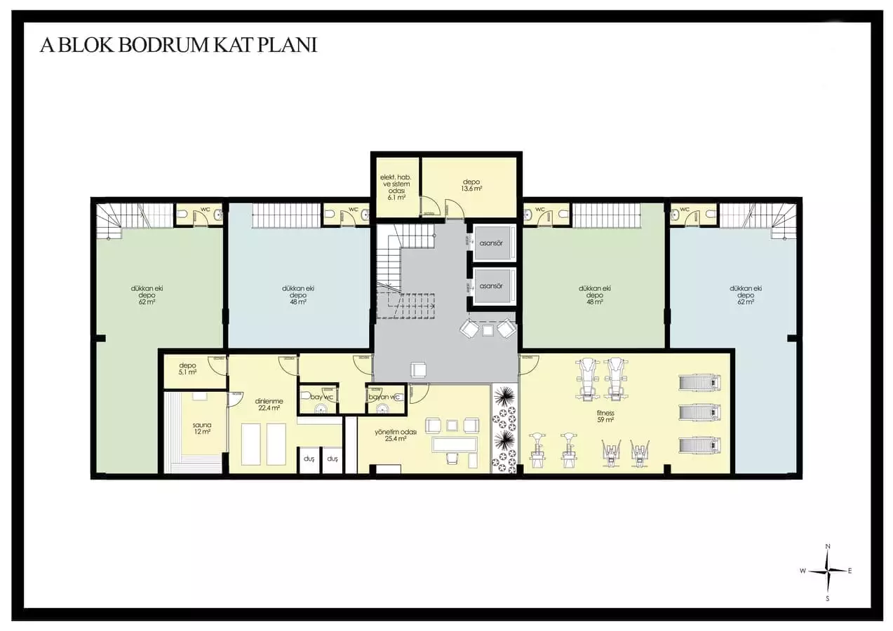 Flat 66m² in Turkey, Kargicak. Priced at 169400€ rent photo-17