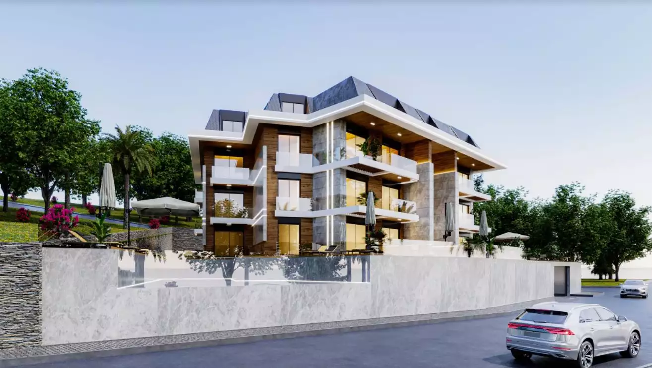 Flat 75m² in Turkey, Alania. Priced at 340000€ rent photo-2