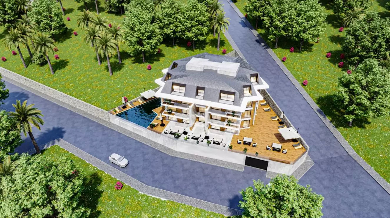Flat 75m² in Turkey, Alania. Priced at 340000€ rent photo-5