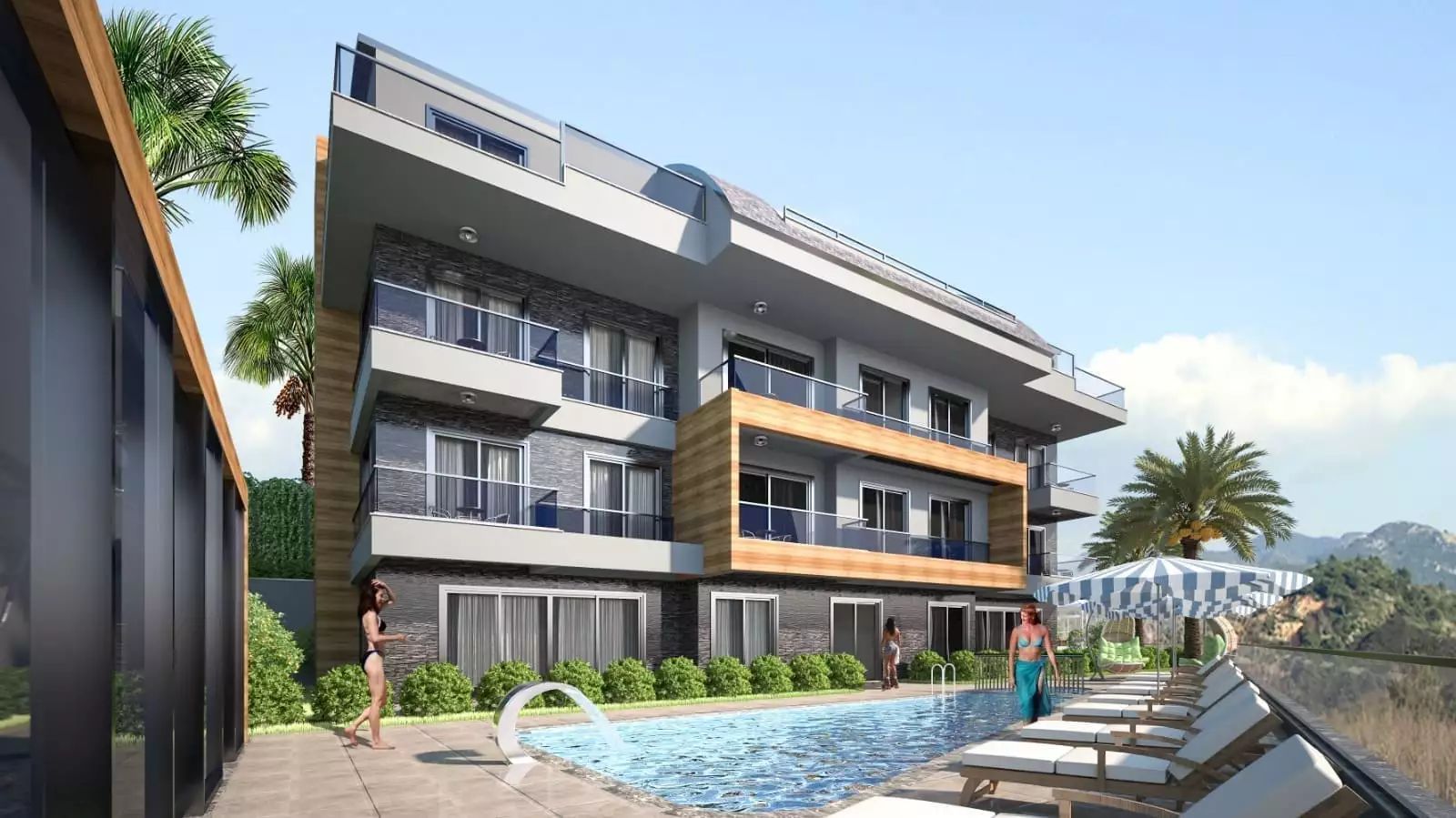 Flat 98m² in Turkey, Alania. Priced at 294000€ rent photo-4