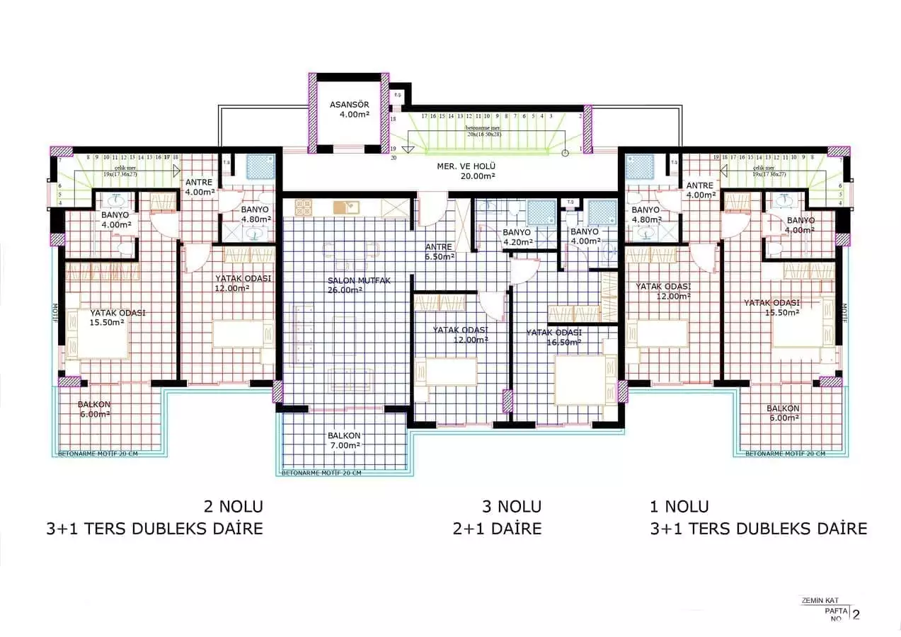 Flat 98m² in Turkey, Alania. Priced at 294000€ rent photo-7