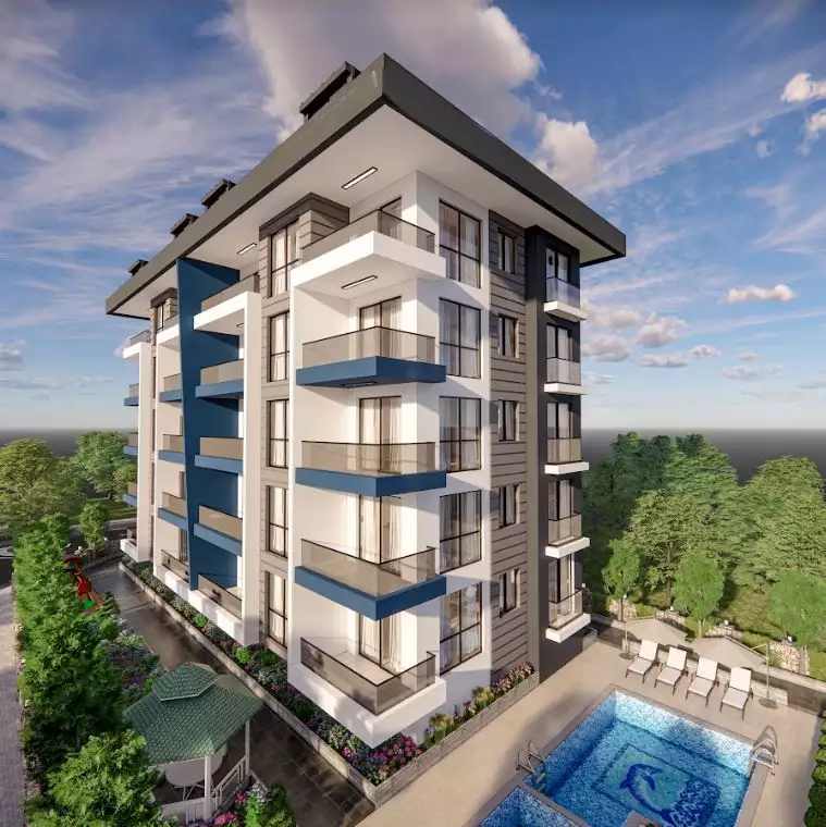 Flat 69m² in Turkey, Oba. Priced at 140250€ rent photo-4