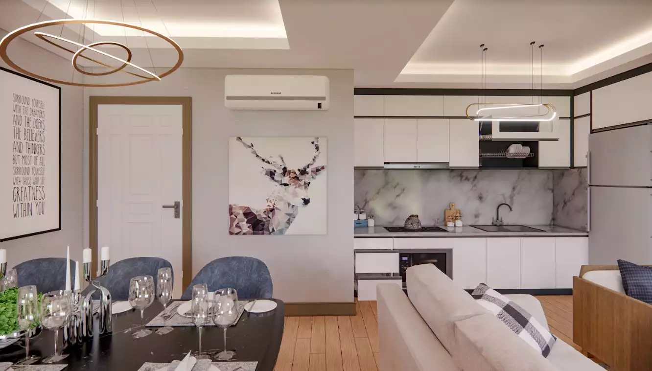 Flat 69m² in Turkey, Oba. Priced at 140250€ rent photo-29