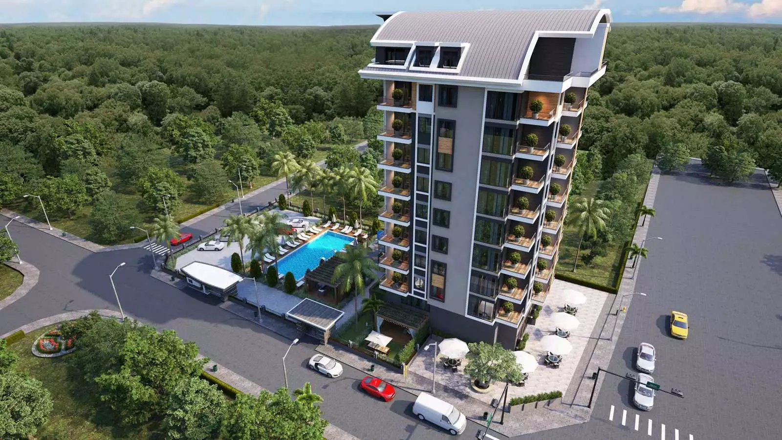 Flat 50m² in Turkey, Mahmutlar. Priced at 115000€ rent photo-6