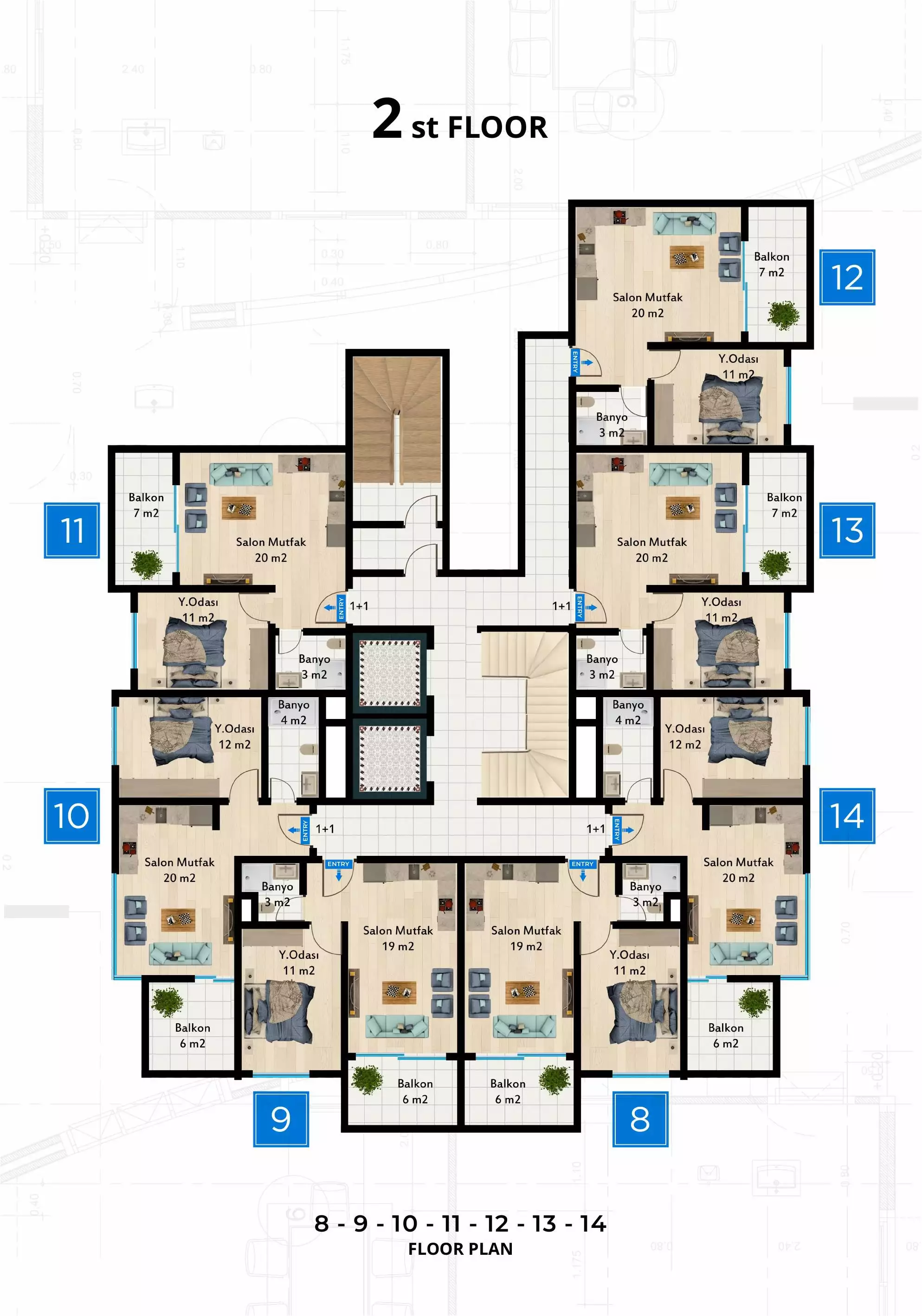 Flat 50m² in Turkey, Mahmutlar. Priced at 115000€ rent photo-27