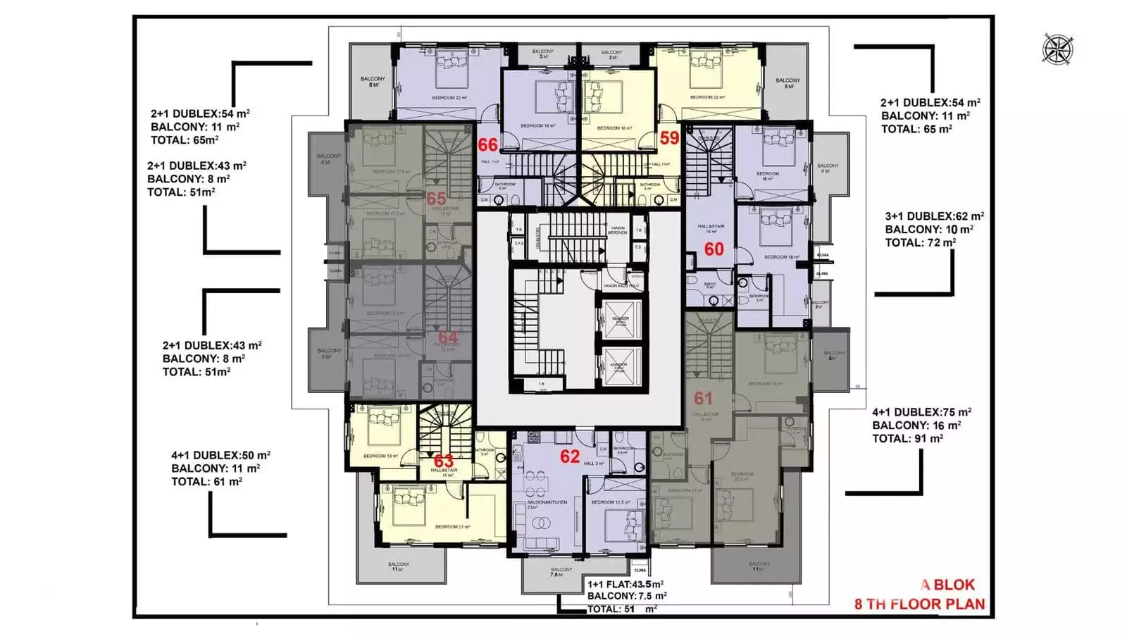 Flat 47m² in Turkey, Mahmutlar. Priced at 161000€ rent photo-5