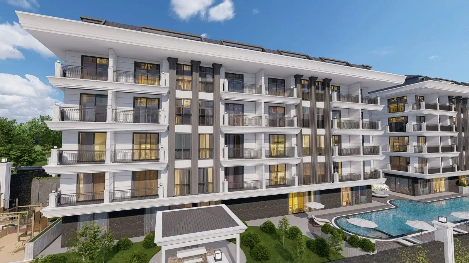 Flat 51m² in Turkey, Konakli. Priced at 110000€ rent photo-4