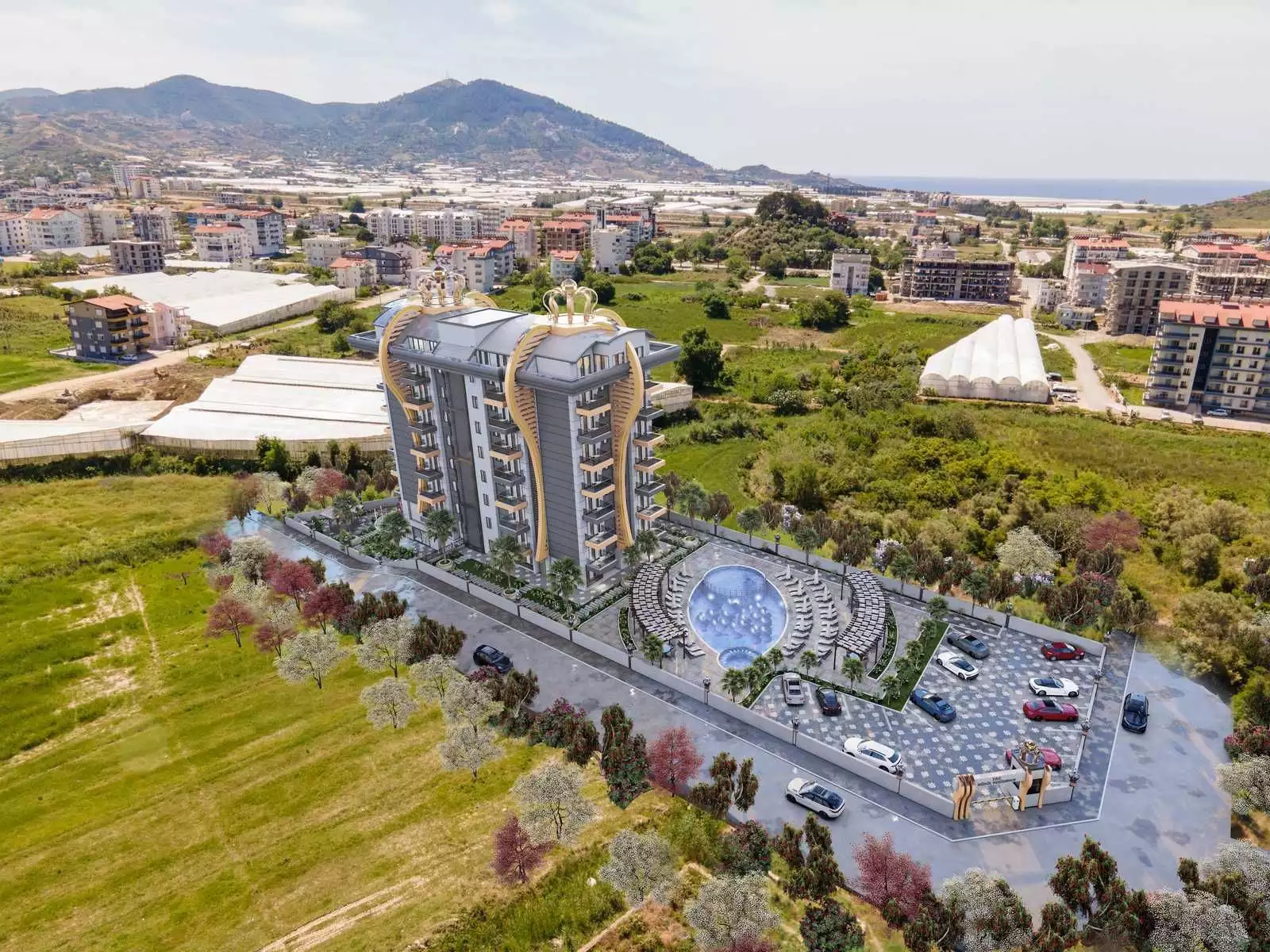 Flat 46m² in Turkey, Gazipasа. Priced at 117082€ rent photo-2