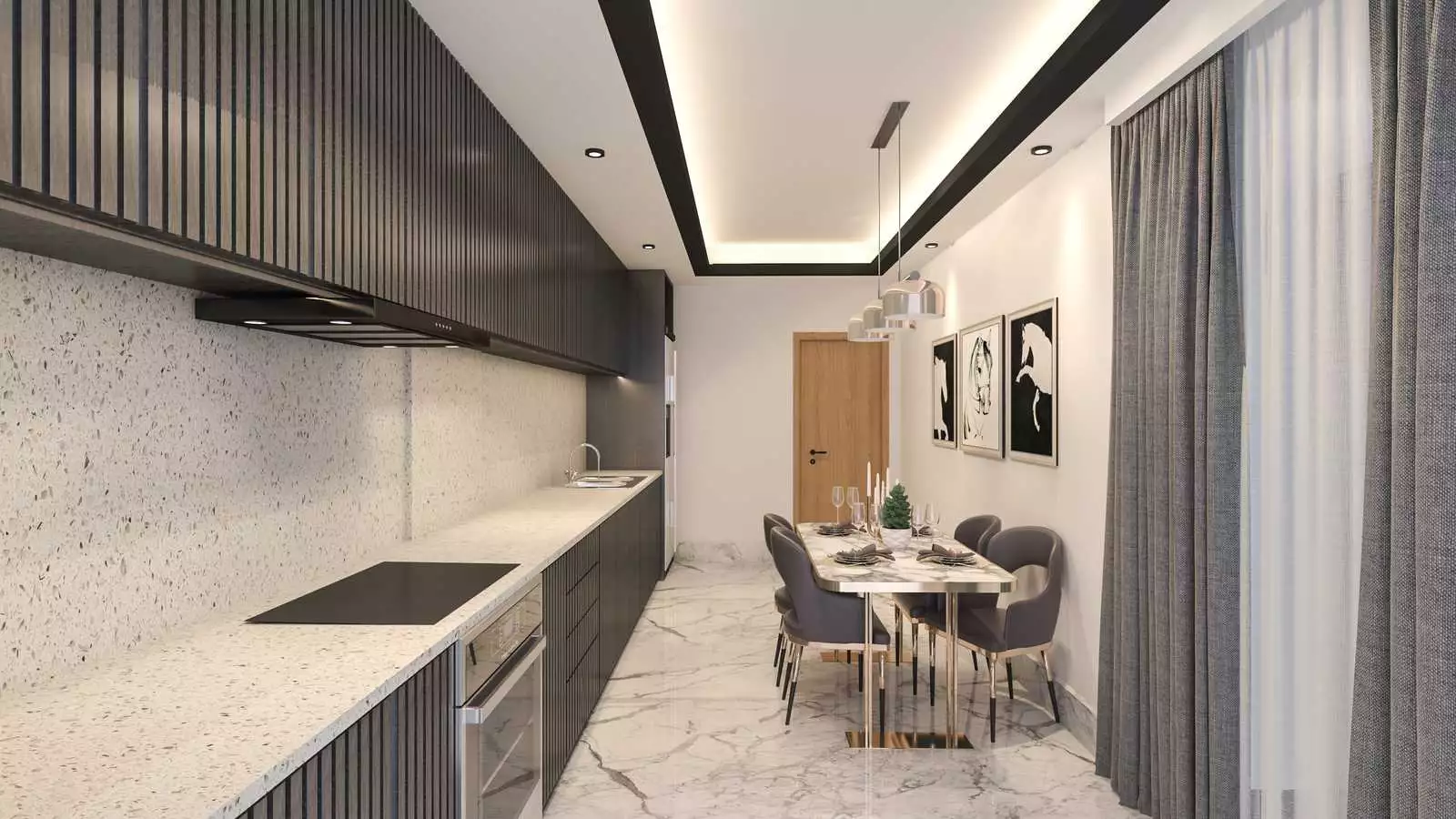 Flat 46m² in Turkey, Gazipasа. Priced at 117082€ rent photo-24