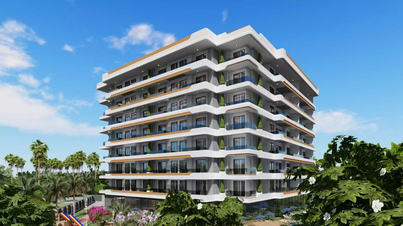 Flat 51m² in Turkey, Gazipasа. Priced at 119000€ rent photo-2