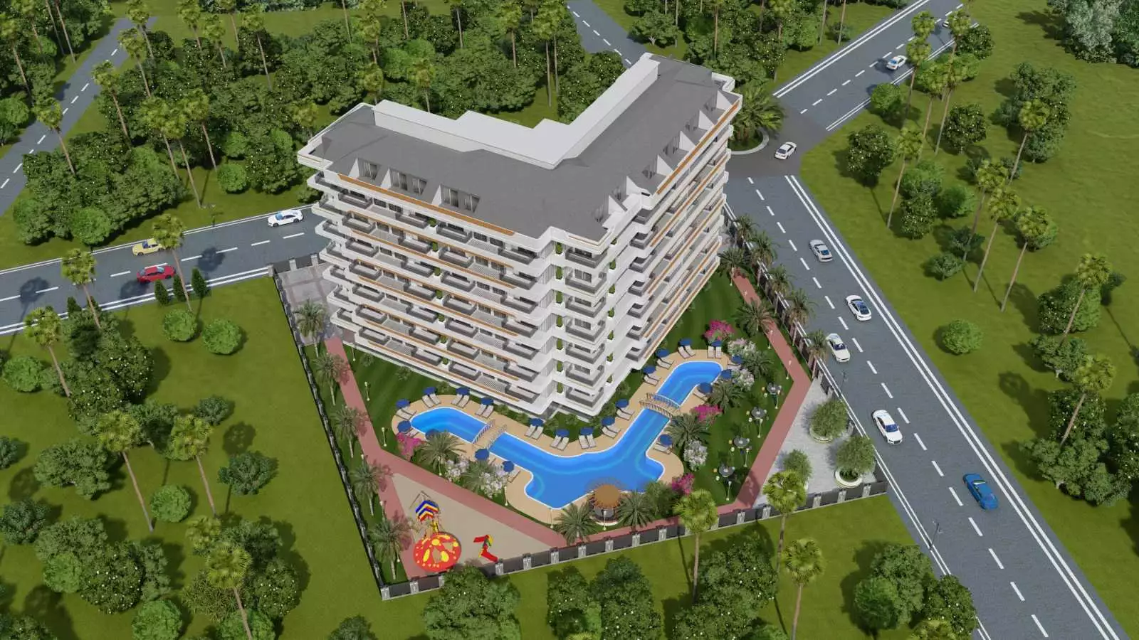 Flat 51m² in Turkey, Gazipasа. Priced at 119000€ rent photo-8