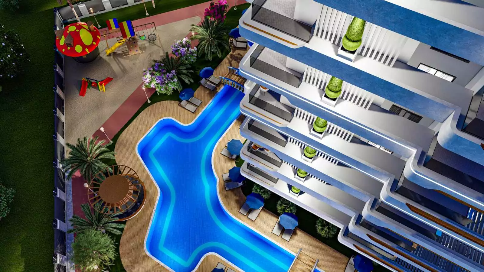 Flat 51m² in Turkey, Gazipasа. Priced at 119000€ rent photo-11
