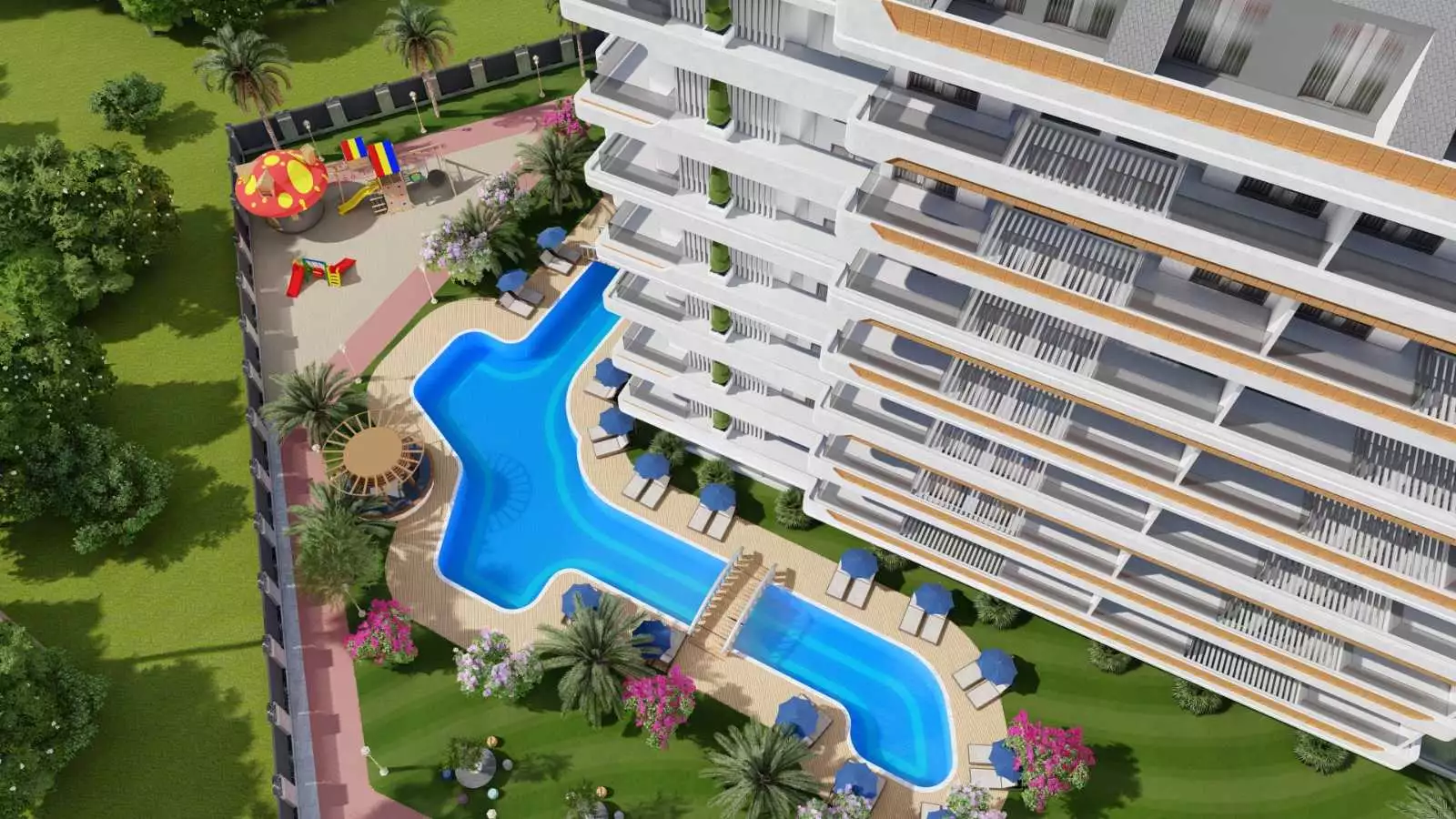 Flat 51m² in Turkey, Gazipasа. Priced at 119000€ rent photo-12
