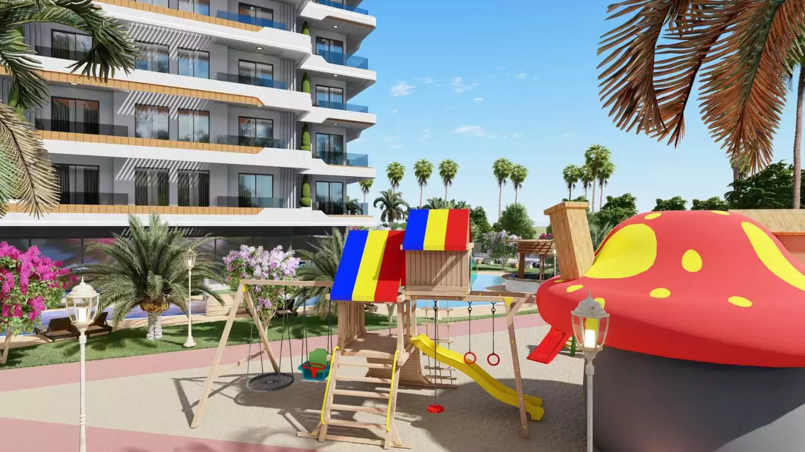 Flat 51m² in Turkey, Gazipasа. Priced at 119000€ rent photo-15