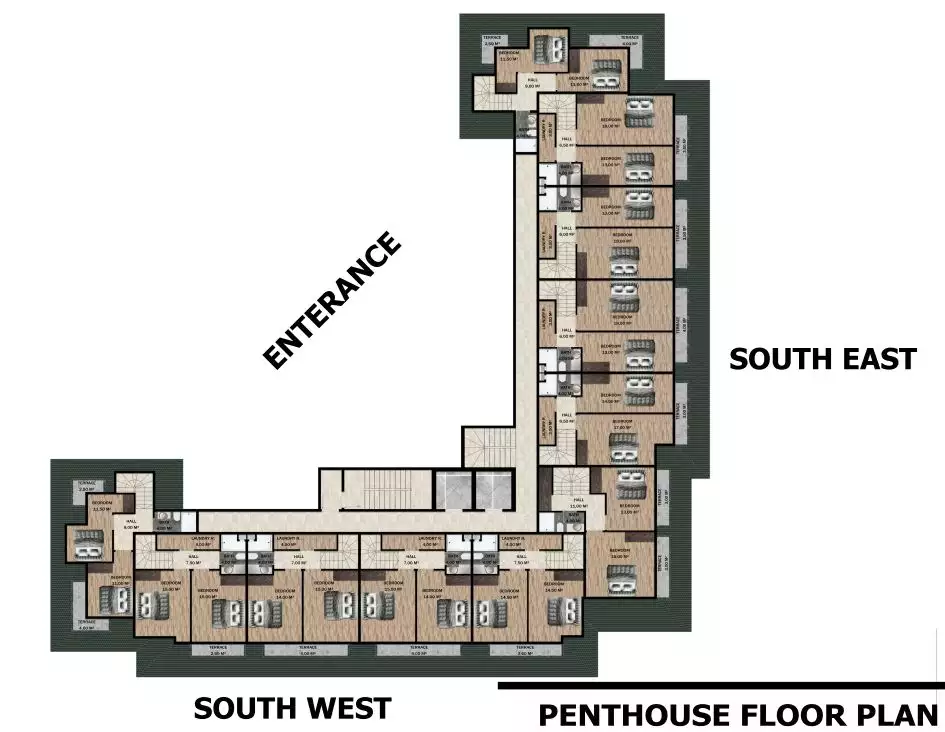 Flat 51m² in Turkey, Gazipasа. Priced at 119000€ rent photo-19