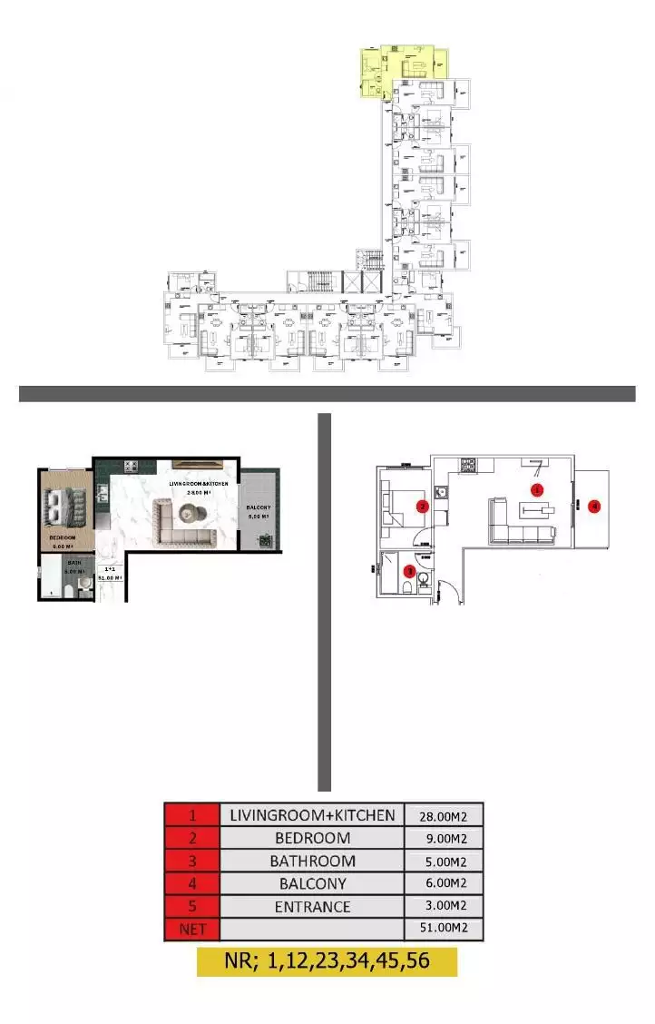 Flat 51m² in Turkey, Gazipasа. Priced at 119000€ rent photo-21