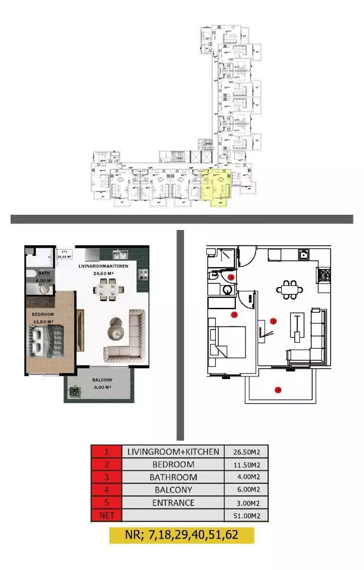 Flat 51m² in Turkey, Gazipasа. Priced at 119000€ rent photo-26