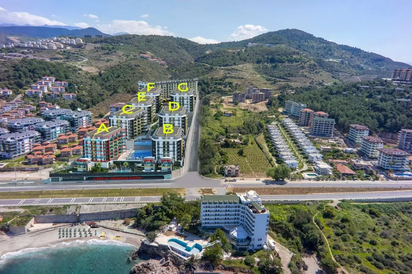 Flat 100m² in Turkey, Kargicak. Priced at 285000€ rent photo-11