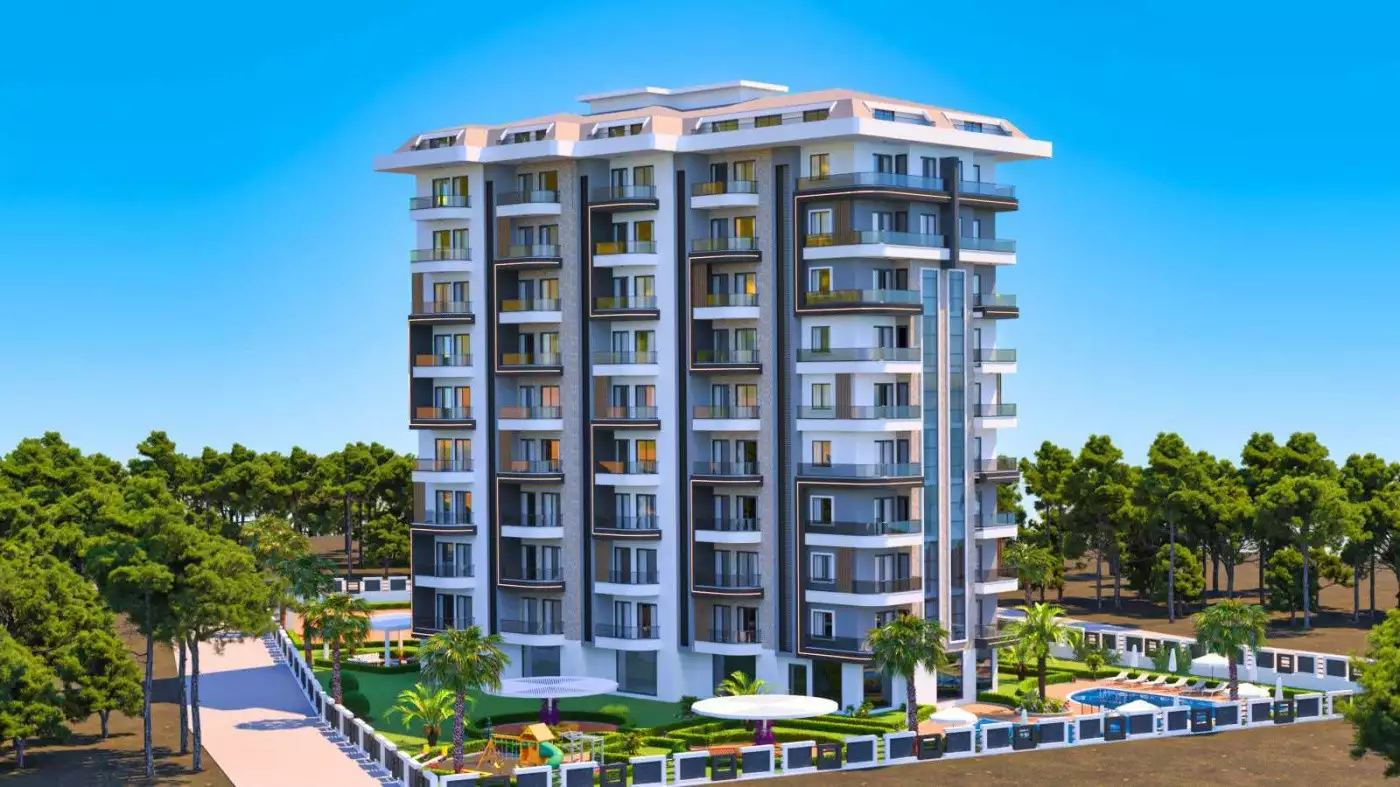 Flat 56m² in Turkey, Avsallar. Priced at 127000€ rent photo-1