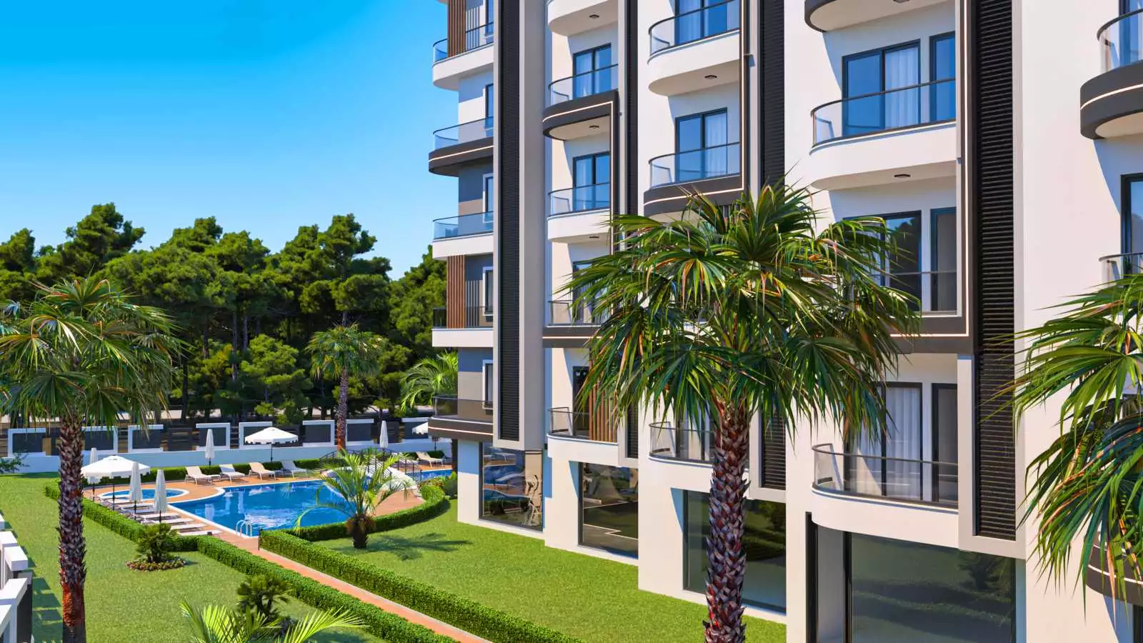 Flat 56m² in Turkey, Avsallar. Priced at 127000€ rent photo-11