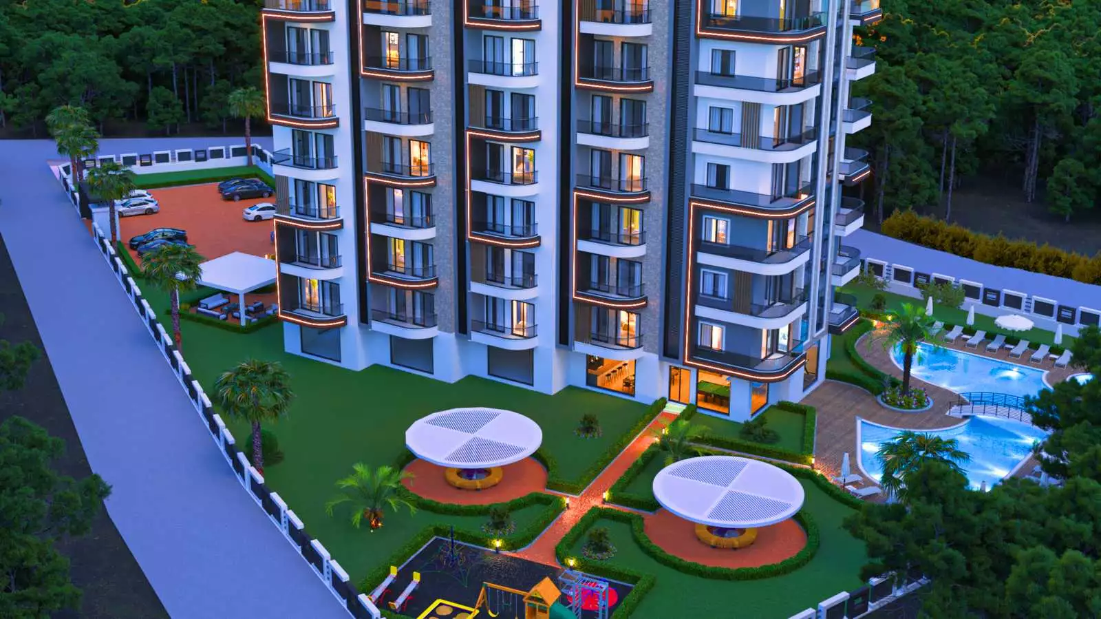 Flat 56m² in Turkey, Avsallar. Priced at 127000€ rent photo-14