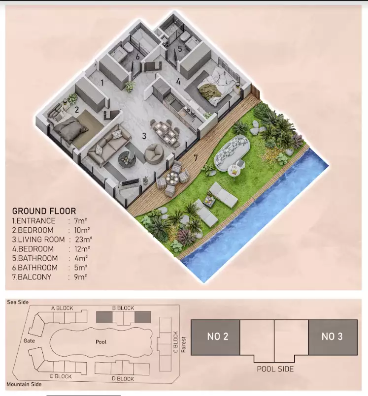 Flat 49m² in Turkey, Avsallar. Priced at 219000€ rent photo-25