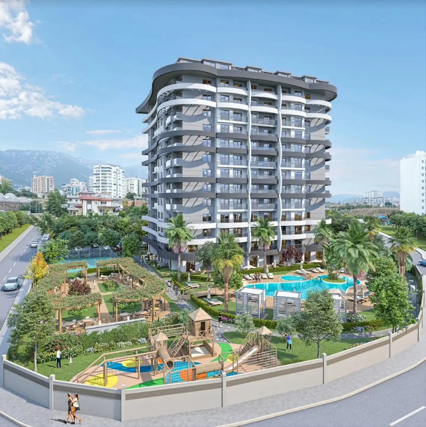 Penthouse 63m² in Turkey, Mahmutlar. Priced at 144000€ rent photo-1