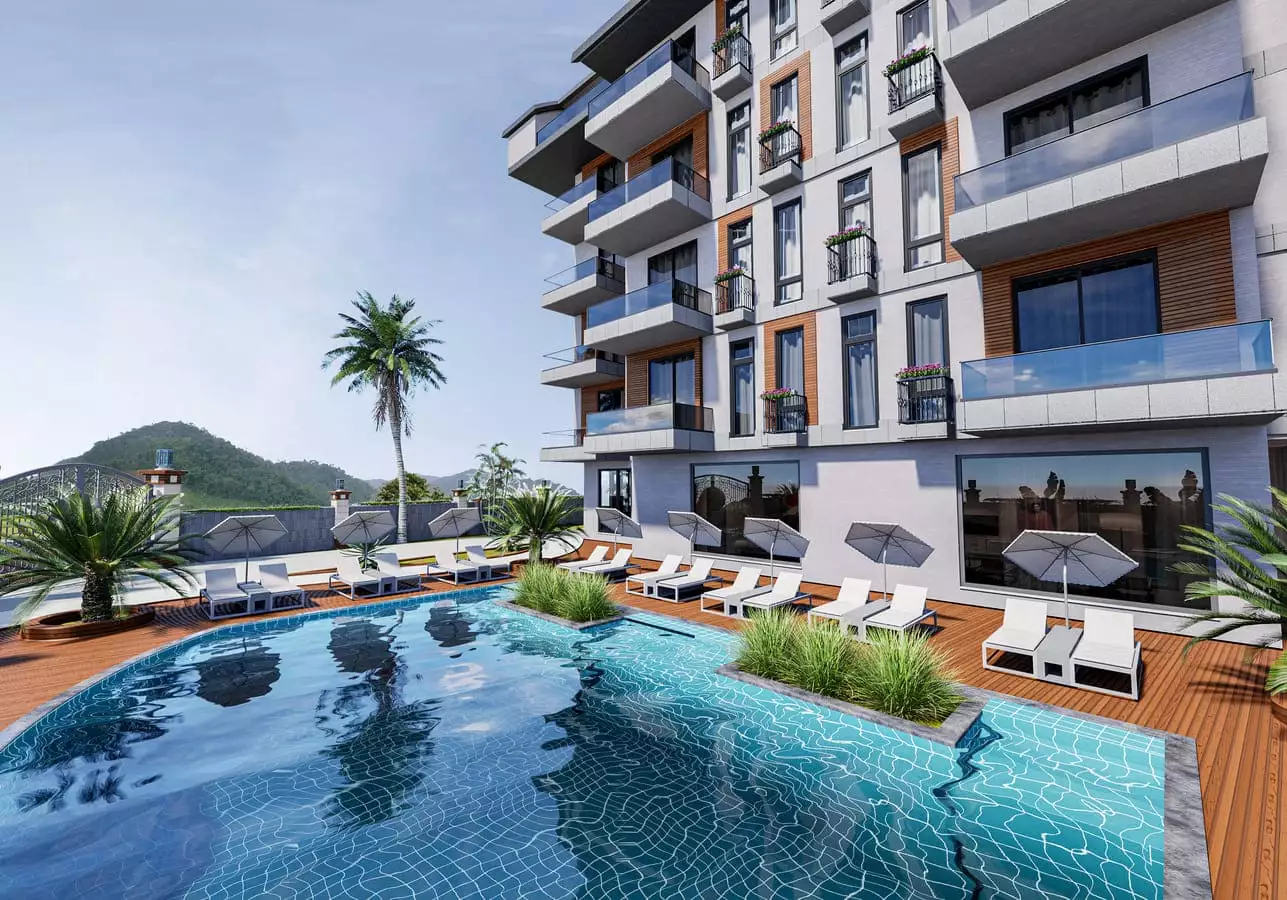 Flat 50m² in Turkey, Oba. Priced at 135000€ rent photo-2
