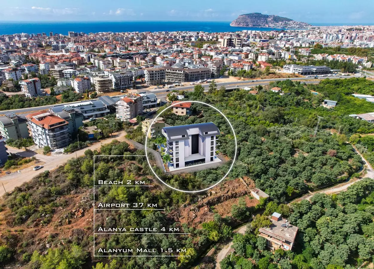Flat 50m² in Turkey, Oba. Priced at 135000€ rent photo-7